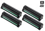 Compatible Samsung MLT-D104S Laser Toner Cartridge Black 4 Pack