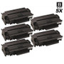 Compatible Okidata B2520 MFP Laser Toner Cartridges Black 5 Pack