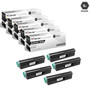 Compatible Okidata B4550 Laser Toner Cartridges Black 5 Pack
