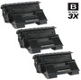 Compatible Okidata B6500 Laser Toner Cartridge High Yield Black 3 Pack