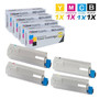 Compatible Okidata C6050DN Premium Quality Laser Toner Cartridges 4 Color Set