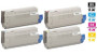 Compatible Okidata C710CDTN Laser Toner Cartridges 4 Color Set