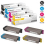 Compatible Okidata C710DN Laser Toner Cartridges 4 Color Set