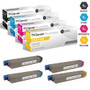 Compatible Okidata C831 Laser Toner Cartridges 4 Color Set