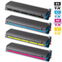 Compatible Okidata C9300HDN Laser Toner Cartridges 4 Color Set