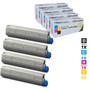 Compatible Okidata CX2032 Premium Quality Laser Toner Cartridges 4 Color Set