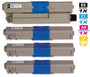 Compatible Okidata MC351 Laser Toner Cartridges 4 Color Set