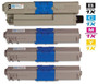 Compatible Okidata MC361DN Laser Toner Cartridges 4 Color Set