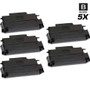 Compatible Xerox Phaser 3100MFP Laser Toner Cartridges High Yield Black 5 Pack