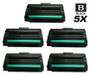 Compatible Xerox Phaser 3110 Laser Toner Cartridges Black 5 Pack