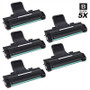 Compatible Xerox Phaser 3200MFP/N Laser Toner Cartridges High Yield Black 5 Pack