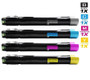 Compatible Xerox Phaser 7800DNS Laser Toner Cartridges High Yield 4 Color Set