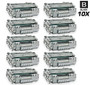 CS Compatible Replacement for HP Q5949X Toner Cartridge High Yield Black 10 Pack/ HP 49X Toner