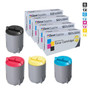 Compatible Samsung CLX-2161KN Premium Quality Laser Toner Cartridge 4 Color Set