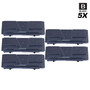 Compatible Kyocera Mita 1T02H50US0 (TK-142) Laser Toner Cartridges Black 5 Pack