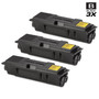 Compatible Kyocera Mita 37027017 (TK-17) Laser Toner Cartridges Black 3 Pack