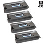 Compatible Kyocera Mita 370AC010 (TK-70) Laser Toner Cartridges Black 4 Pack