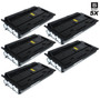 Compatible Kyocera Mita 1T02P80US0 (TK-7107) Premium Quality Laser Toner Cartridges Black 5 Pack