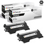 Compatible Premium Brother TN450 Toner Cartridge Black 2 Pack