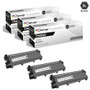 Compatible Brother TN660 Toner Cartridge High Yield Black 3 Pack