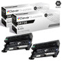 Compatible Brother TN720 Laser Toner Cartridge Black 2 Pack