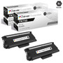 Compatible Brother TN750 Laser Toner Cartridge High Yield Black 2 Pack