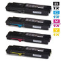 Compatible Xerox WorkCentre 6655X Laser Toner Cartridges High Yield 4 Color Set