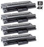 Compatible Xerox WorkCentre Pro PE16 Laser Toner Cartridges Black 4 Pack