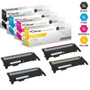 Compatible Samsung Xpress C410FW Laser Toner Cartridges 4 Color Set