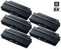 Compatible Samsung Xpress M2870FD High Yield Laser Toner Cartridges Black 5 Pack