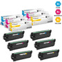 Compatible Canon 040H Toner Cartridges 6 Color Set (040HY, 040HM, 040HC)