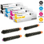 Compatible Canon GPR-36, GPR36 Toner Cartridges 4 Color Set (GPR-36BK, GPR-36Y, GPR-36M, GPR-36C)