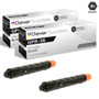 Compatible Canon GPR-36, GPR36 Toner Cartridges Black 2 Pack (GPR-36BK)