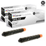 Compatible Canon GPR-53, GPR53 Toner Cartridges Black 2 Pack (GPR-53BK)