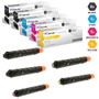 Compatible Canon GPR-53, GPR53 Toner Cartridges 5 Color Set (GPR-53BK, GPR-53Y, GPR-53M, GPR-53C)