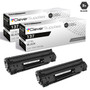 Compatible Canon 137 Toner Cartridges Black 2 Pack (137BK)