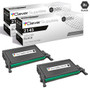 Compatible Dell 2145 Toner Cartridges Black 2 Pack (330-3789)