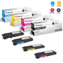 Compatible Dell C2660DN Toner Cartridges 5 Color Set (593-BBBU, 593-BBBT, 593-BBBS, 593-BBBR)