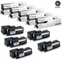 Compatible Dell E525W Toner Cartridges Black 5 Pack (593-BBJX)
