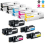 Compatible Dell E525W Toner Cartridges 5 Color Set (593-BBJX, 593-BBJU, 593-BBJV, 593-BBJW)