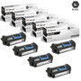 Compatible Dell B5460 Toner Cartridges Black 5 Pack (332-0131)