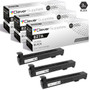 CS Compatible Replacement for HP 827A Toner Cartridges 3 Black Set (CF300A)