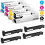 CS Compatible Replacement for HP 826A Toner Cartridges 4 Color Set (CF310A, CF311A, CF313A, CF312A)