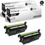 CS Compatible Replacement for HP 654X Toner Cartridges 2 Black Set (CF330X)