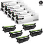 CS Compatible Replacement for HP 654X Toner Cartridges 5 Black Set (CF330X)