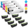 CS Compatible Replacement for HP 653X/653A Toner Cartridges 8 Color Set (CF320X, CF321A, CF323A, CF322A)
