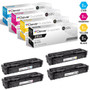 CS Compatible Replacement for HP 202A Toner Cartridges 4 Color Set (CF500A, CF501A, CF503A, CF502A)