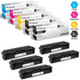 CS Compatible Replacement for HP 202X Toner Cartridges 5 Color Set (CF500X, CF501X, CF503X, CF502X)