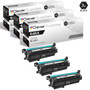 CS Compatible Replacement for HP 646X Toner Cartridges 3 Black Set (CE264X)