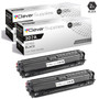 CS Compatible Replacement for HP 307A Toner Cartridges 2 Black Set (CE740A)